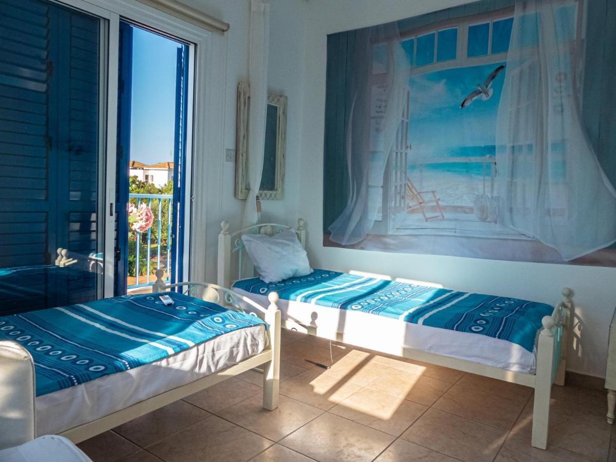Greek Island Style 2 Bedroom Villa With Pool Next To The Sea Larnaca Zewnętrze zdjęcie