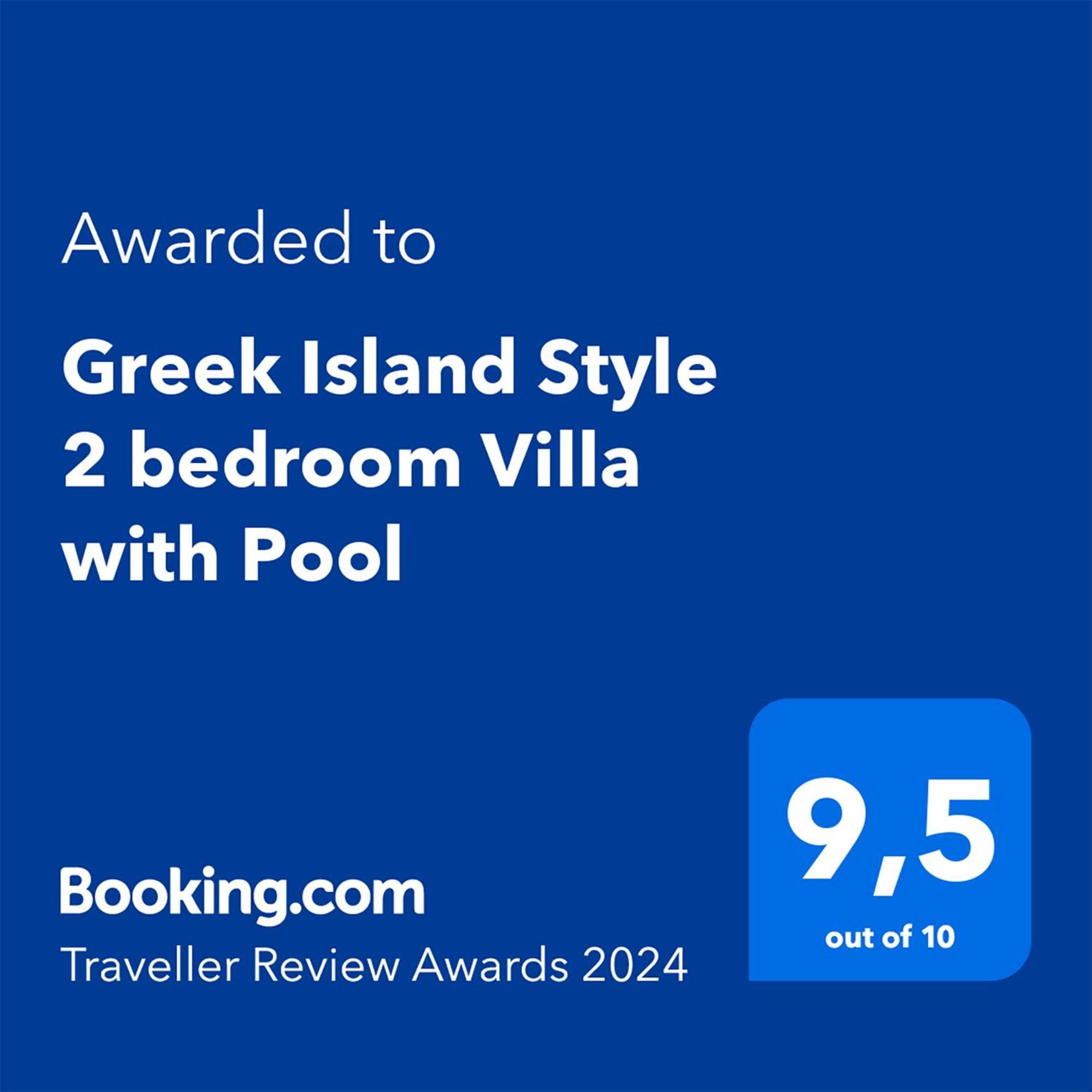 Greek Island Style 2 Bedroom Villa With Pool Next To The Sea Larnaca Zewnętrze zdjęcie